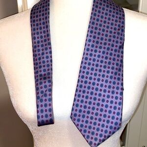 Purple Pink Teal Vibrant Colorful Tie
